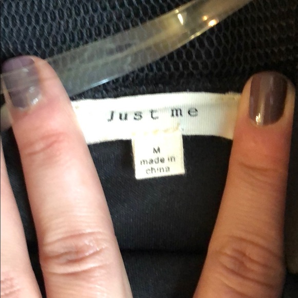 Black scuba mesh halter midi dress - Picture 5 of 7